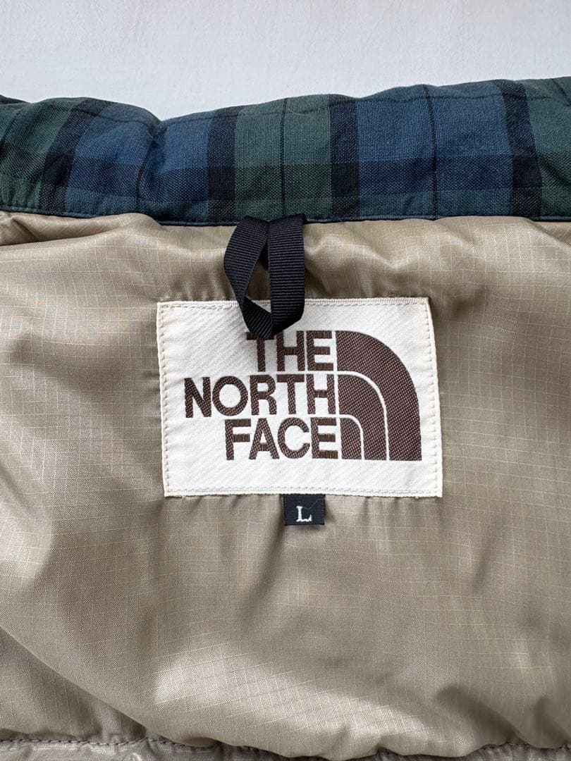 The North Face 茶タグ　ダウンベスト