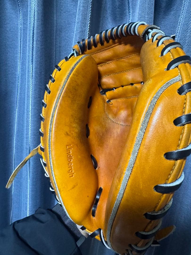 大*雄様 Lindbergh 硬式キャッチャーミット　リンドスポーツ