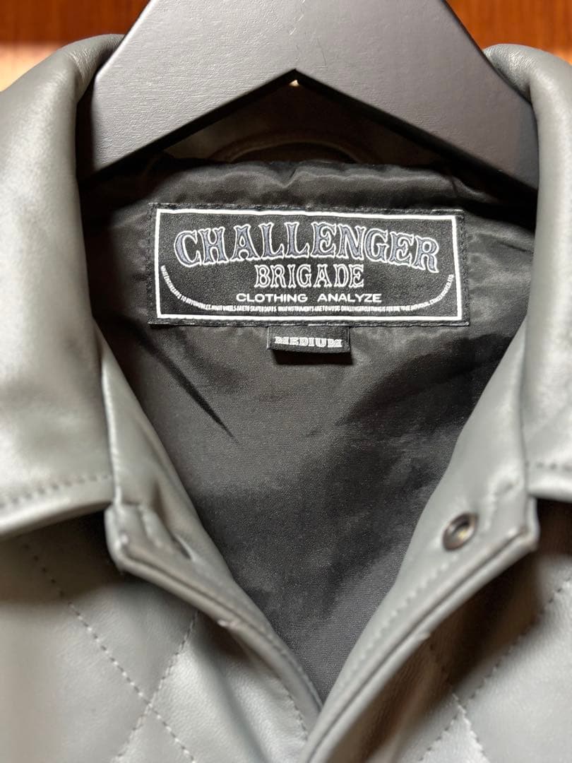 CHALLENGER QUILTING LEATHER JACKET 長瀬智也