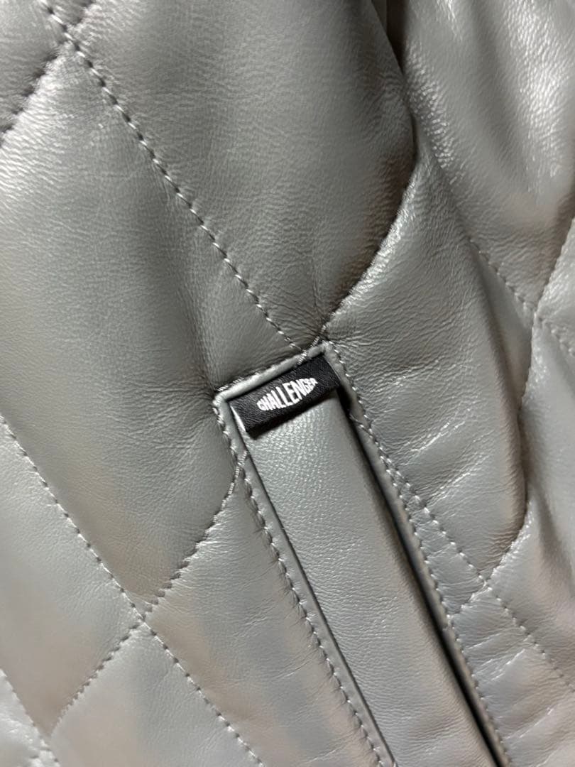 CHALLENGER QUILTING LEATHER JACKET 長瀬智也