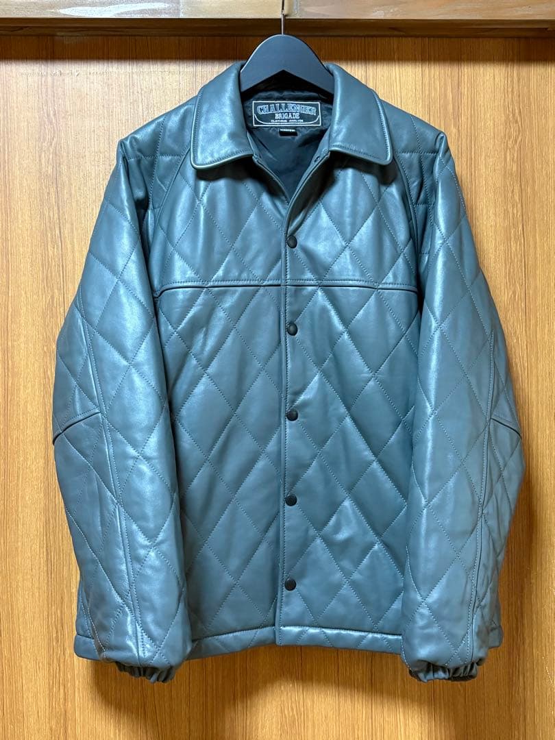 CHALLENGER QUILTING LEATHER JACKET 長瀬智也