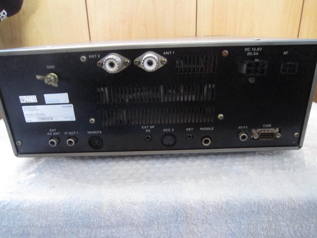 Kenwood社製　高級HF帯トランシーバーTS-870S 100w 強　完動