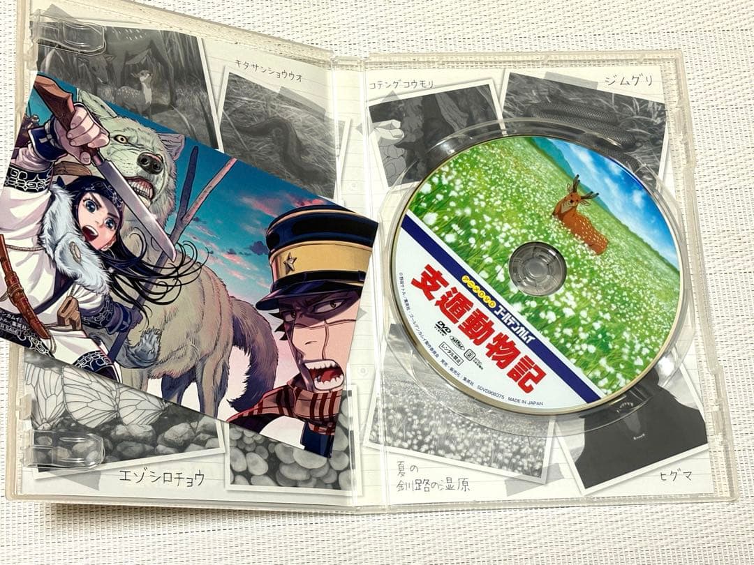ゴールデンカムイ　23巻　アニメDVD同梱版　支遁動物記
