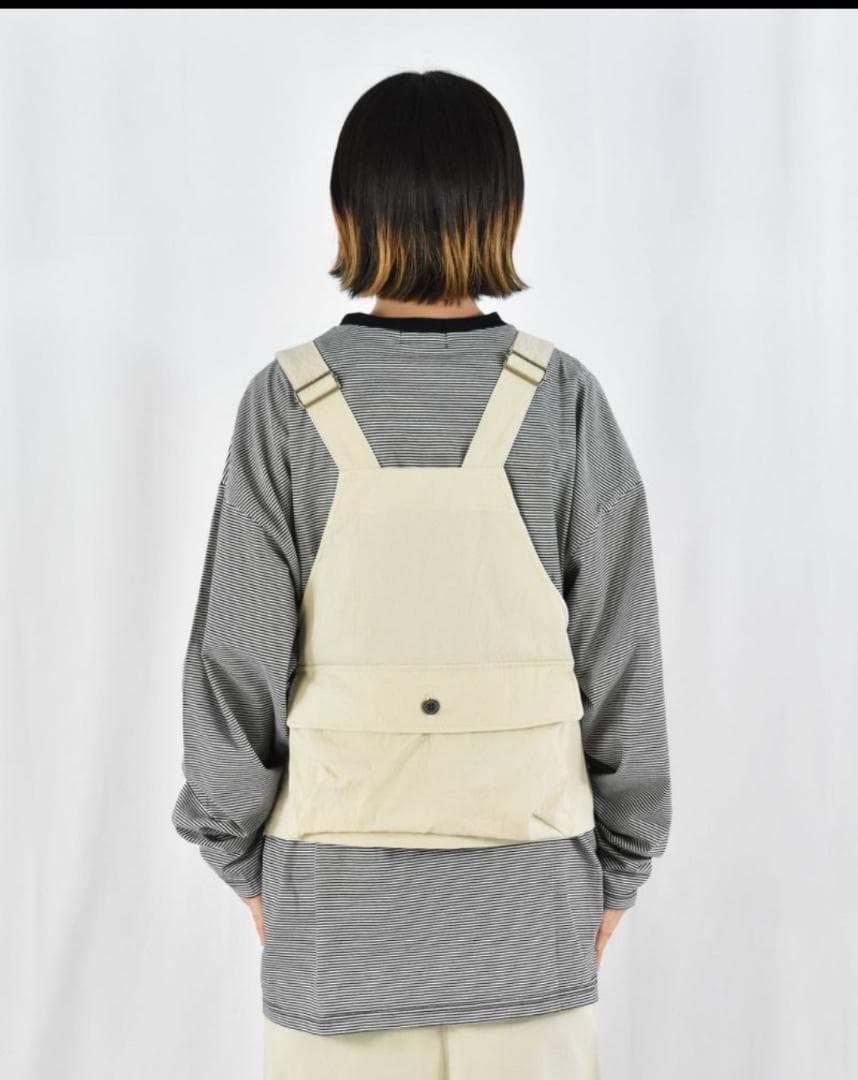 motomi.m コットンナイロンミリタリーベスト