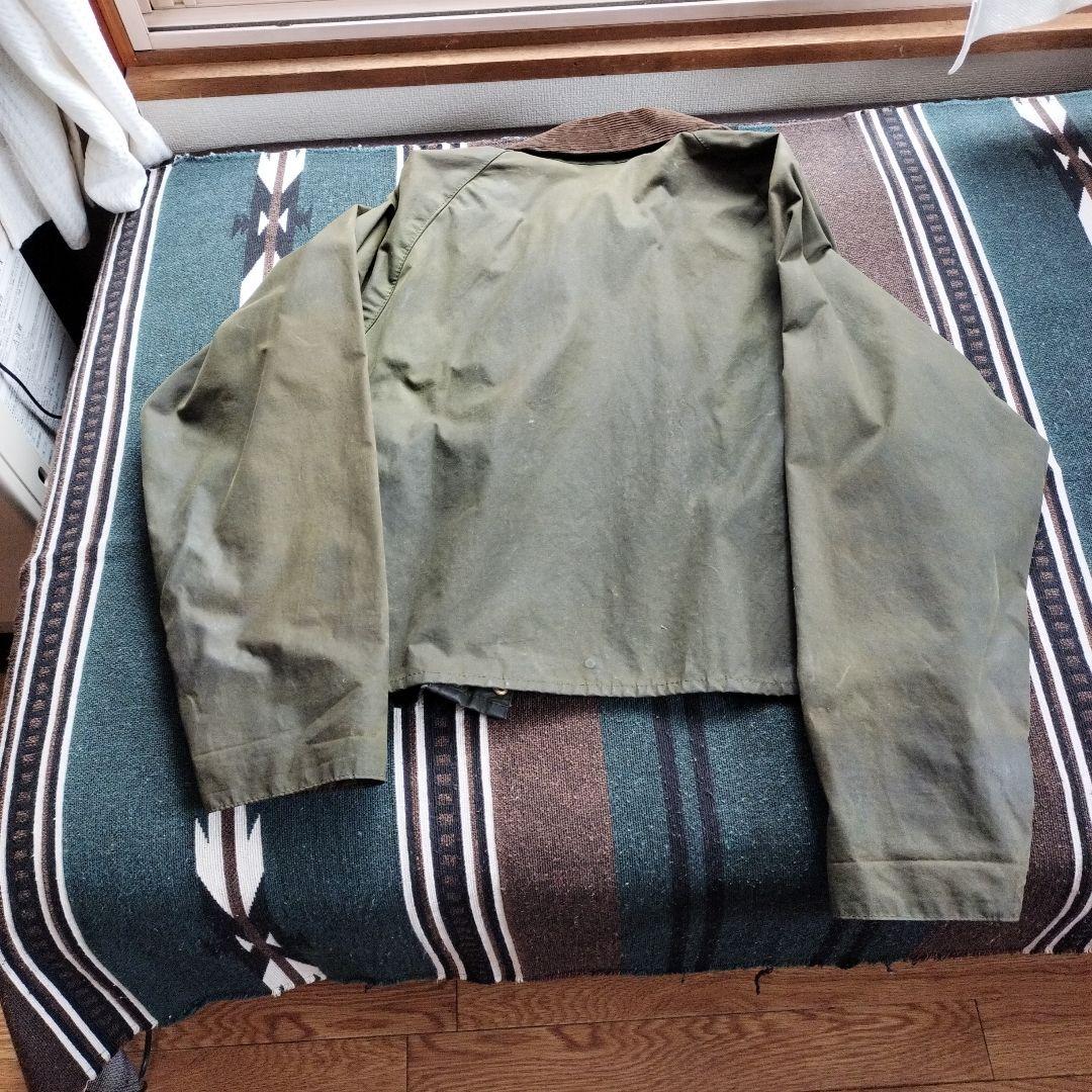 美品Barbour　スペイ　オイルド　ジャケットセット