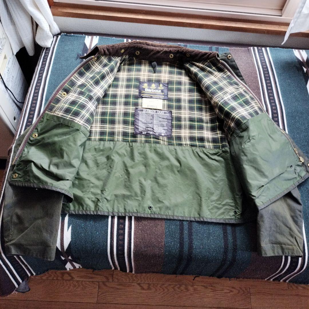 美品Barbour　スペイ　オイルド　ジャケットセット
