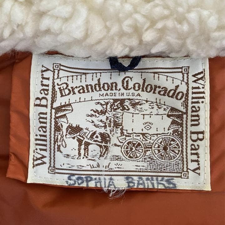 70s Brandon Colorado Down Vest USA製