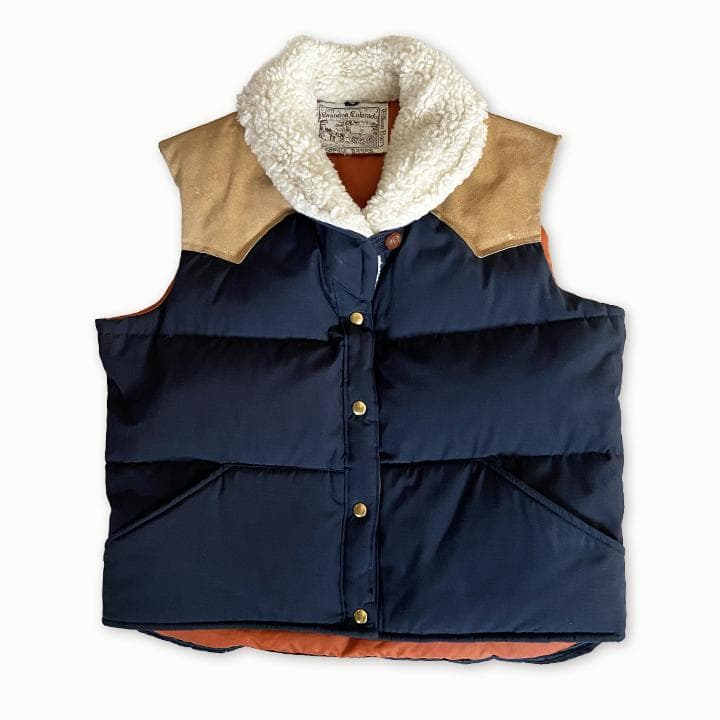 70s Brandon Colorado Down Vest USA製