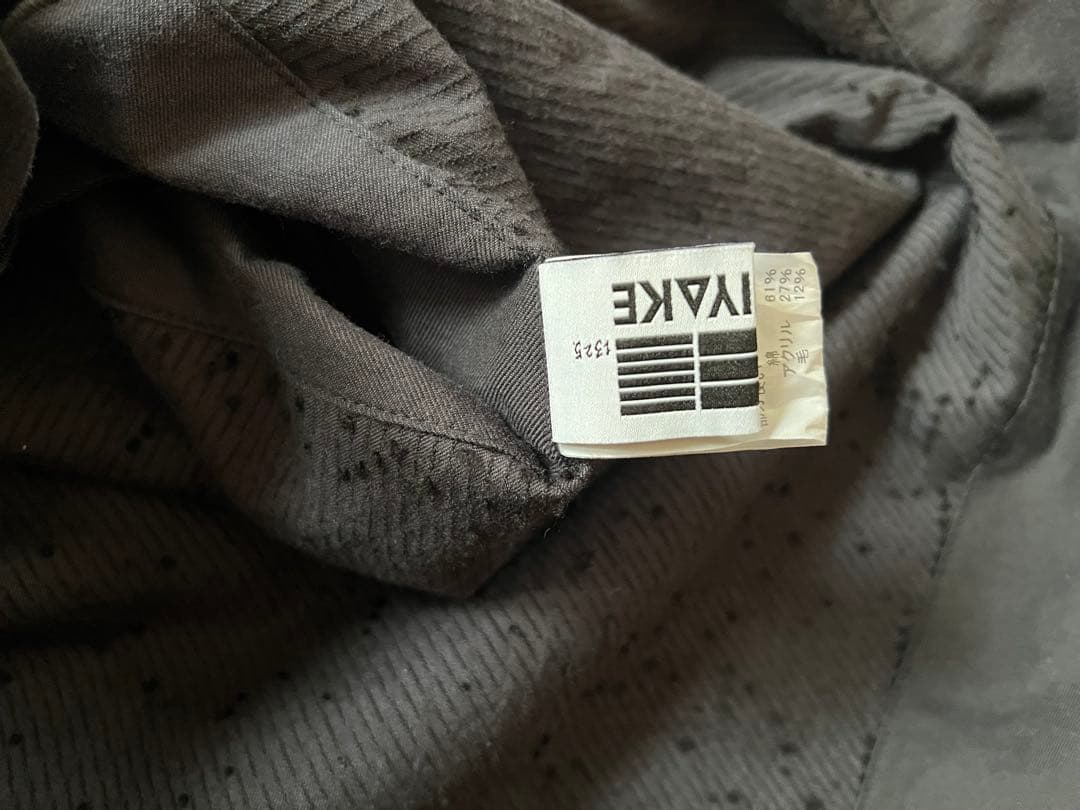 【希少】132 5.issey miyake 着物スリーブ ボア ベスト 変形