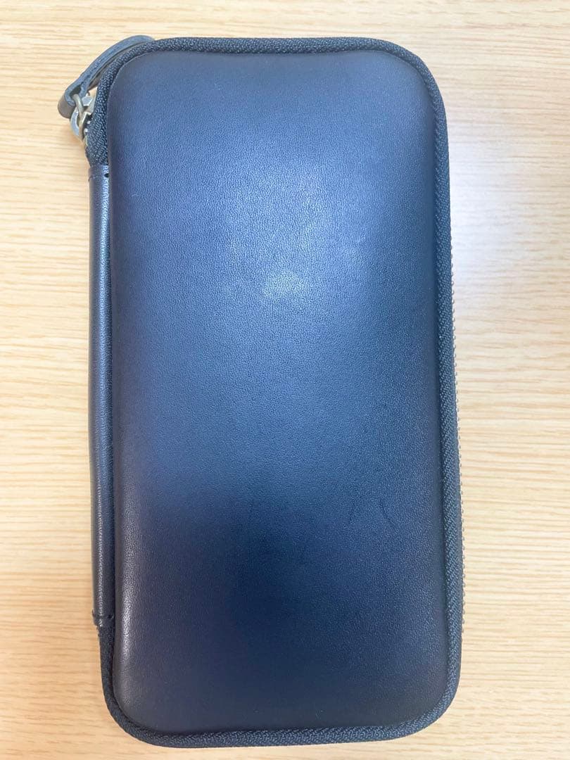 ＆Liebe 4本挿しジップペンケース　スムースブラック 検索　野原工芸