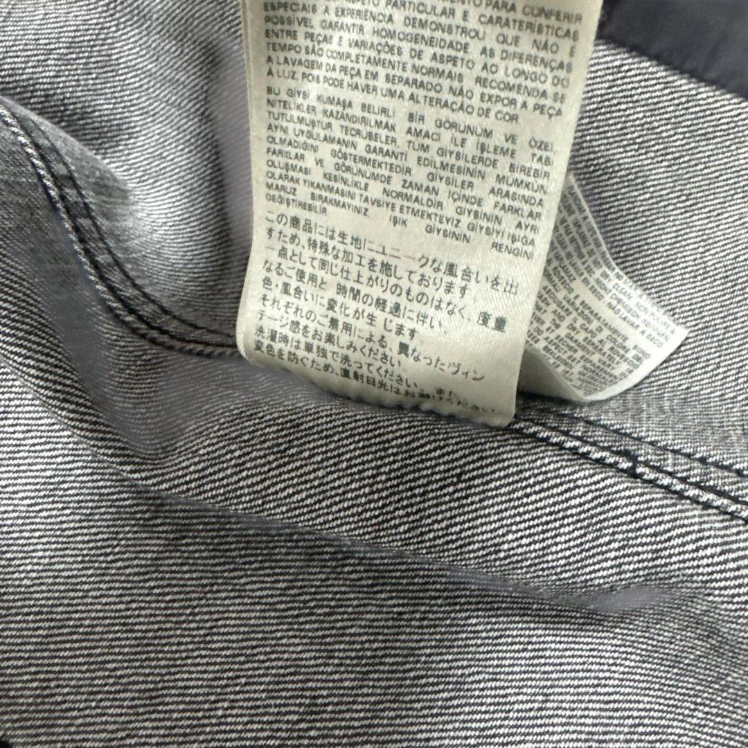 DIESEL グレー デニムジャケット
