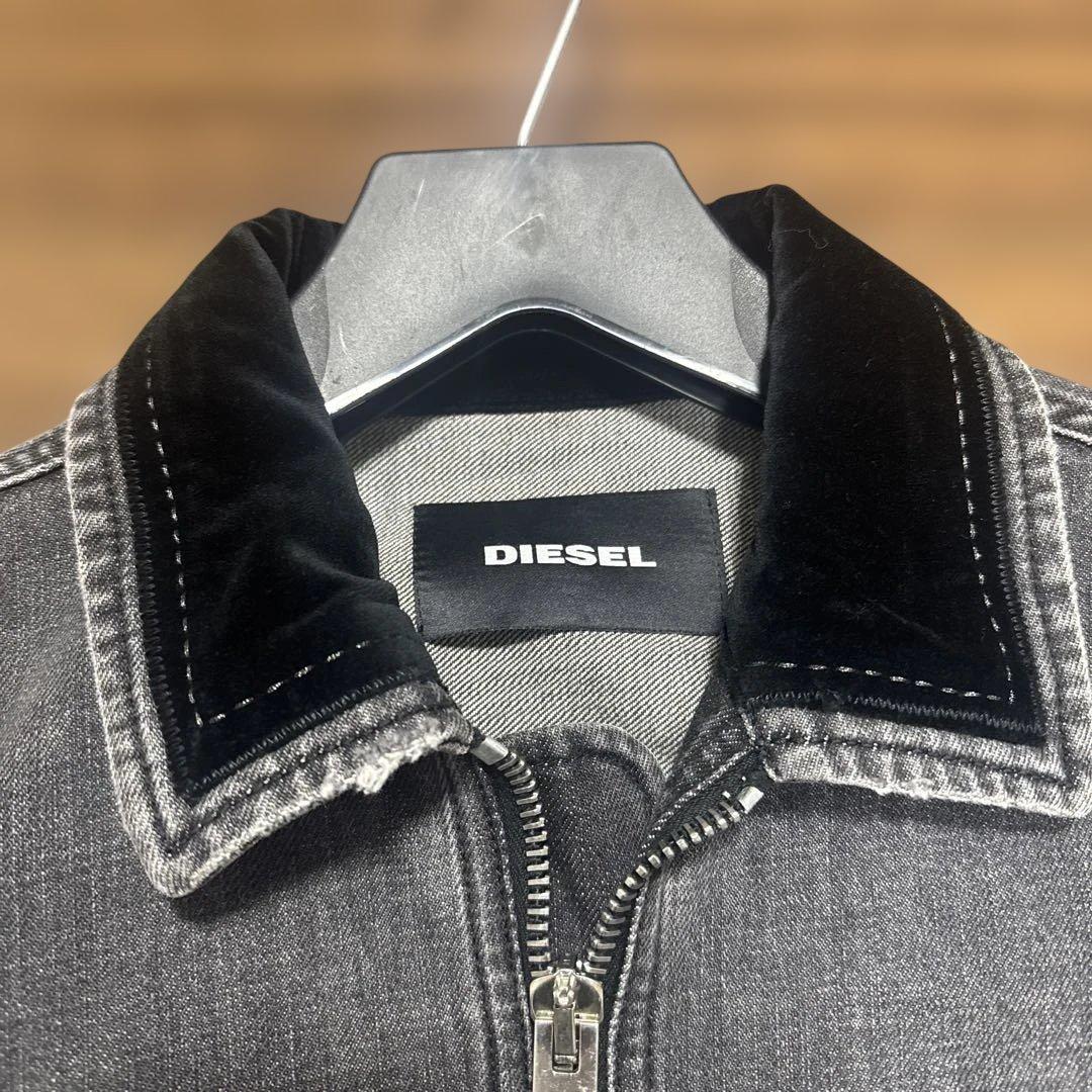 DIESEL グレー デニムジャケット