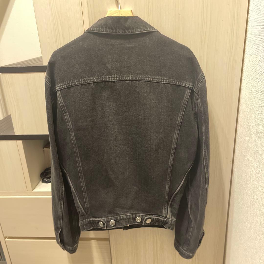 ジャケット・アウター BALENCIAGA 17AW BLACK DENIM JACKET
