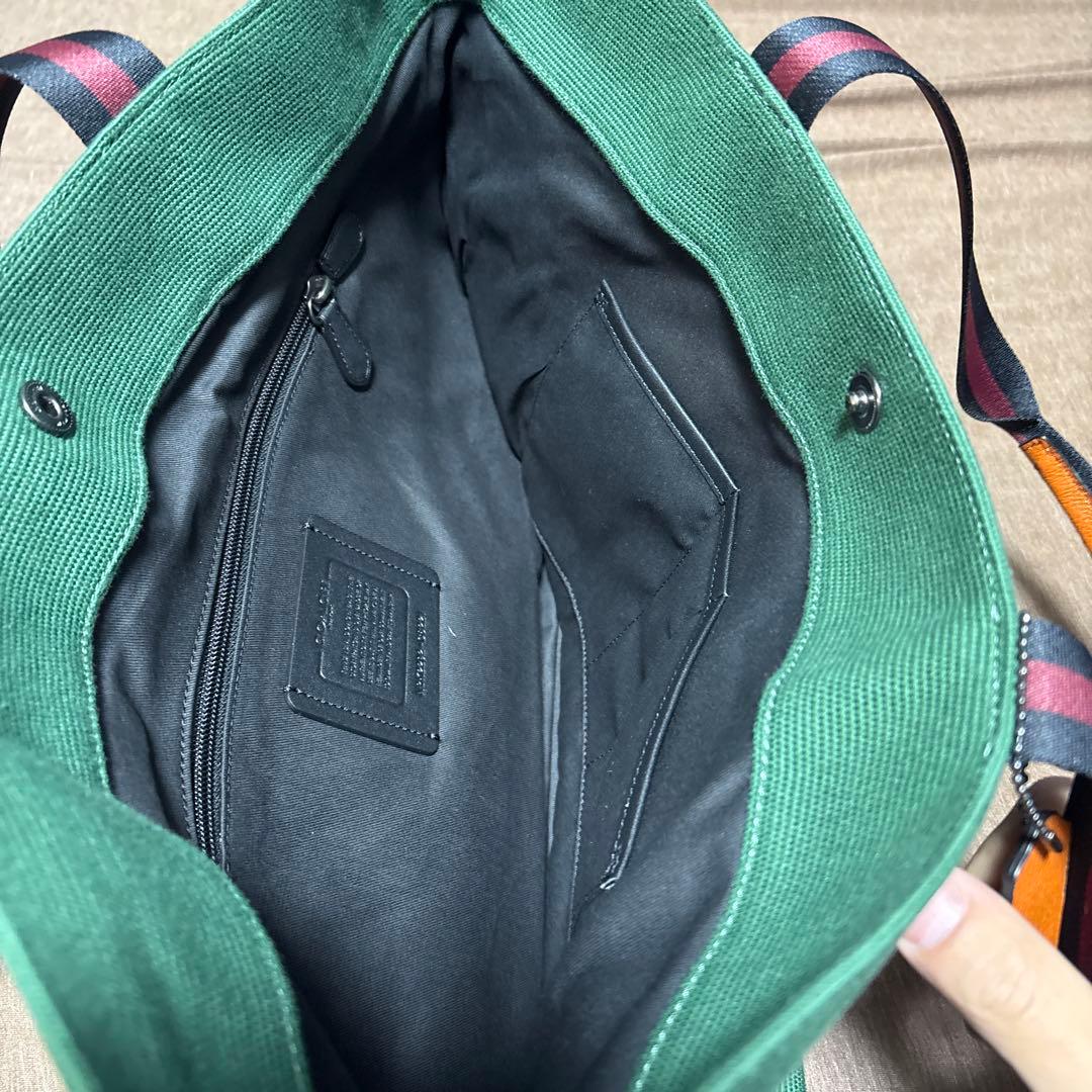 【新品】コーチ　coach トートバッグ　キャンバス　38