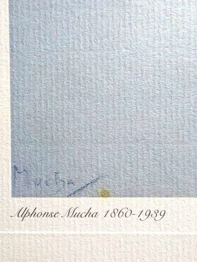 Alphonse Mucha 鉛筆画 ミッシャ財団監修版