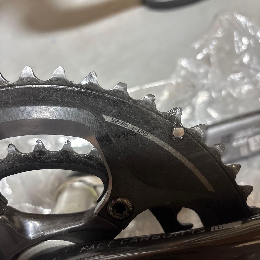 S-Works クランクセット 52/36 172.5mm カーボン