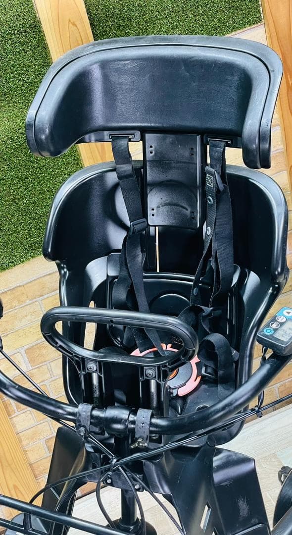 2019ブラック 最高峰バビー ヤマハ 子供乗せ電動アシスト自転車 H3646