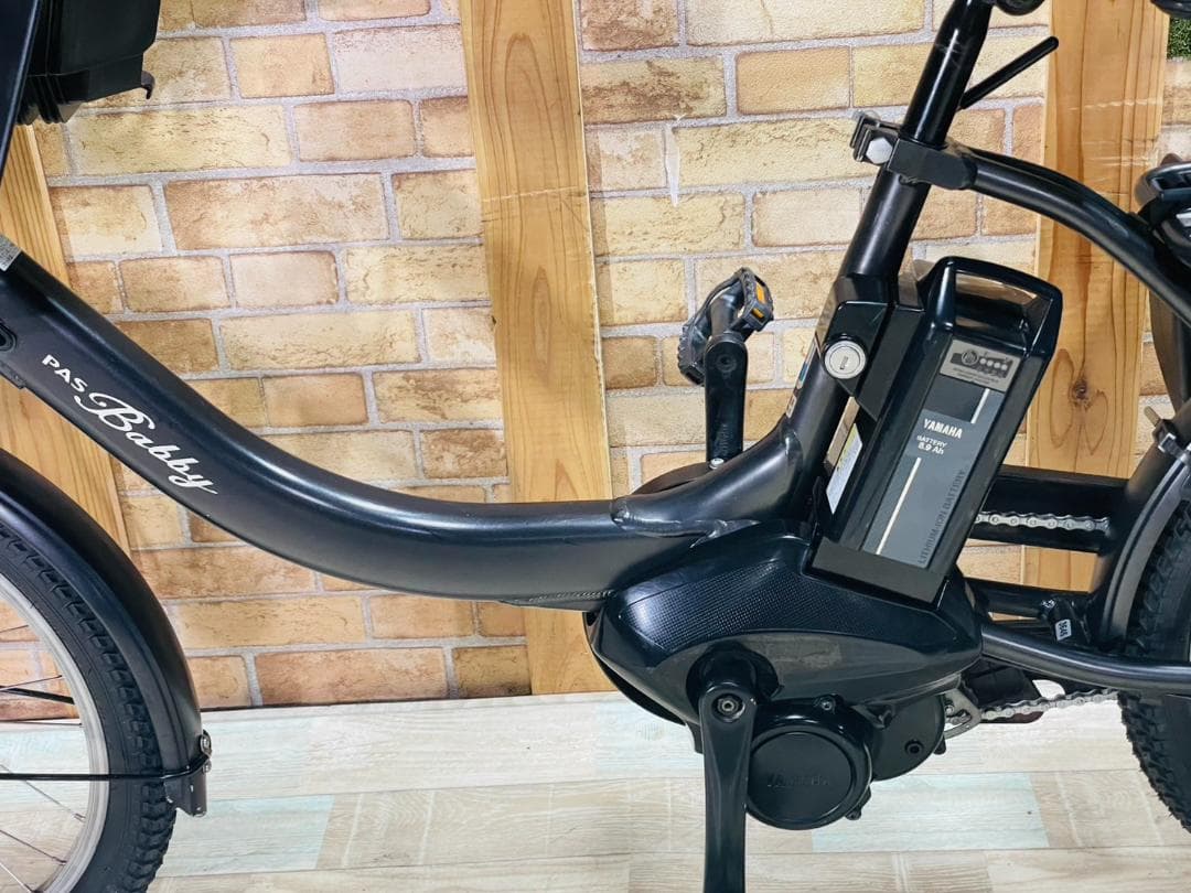 2019ブラック 最高峰バビー ヤマハ 子供乗せ電動アシスト自転車 H3646