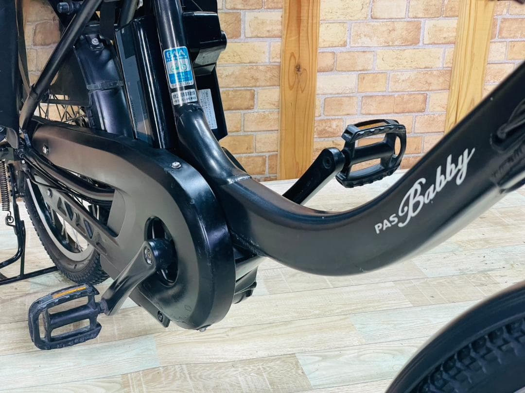 2019ブラック 最高峰バビー ヤマハ 子供乗せ電動アシスト自転車 H3646