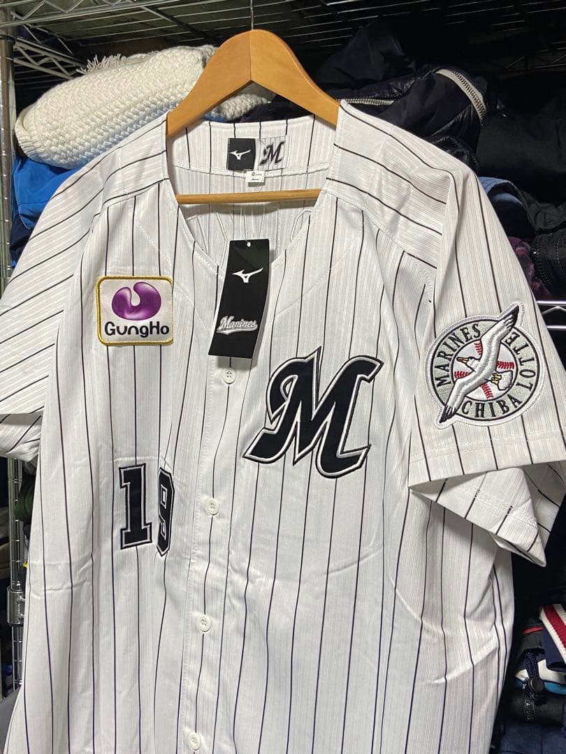 新品 公式ユニホーム 千葉ロッテマリーンズ 唐川 19