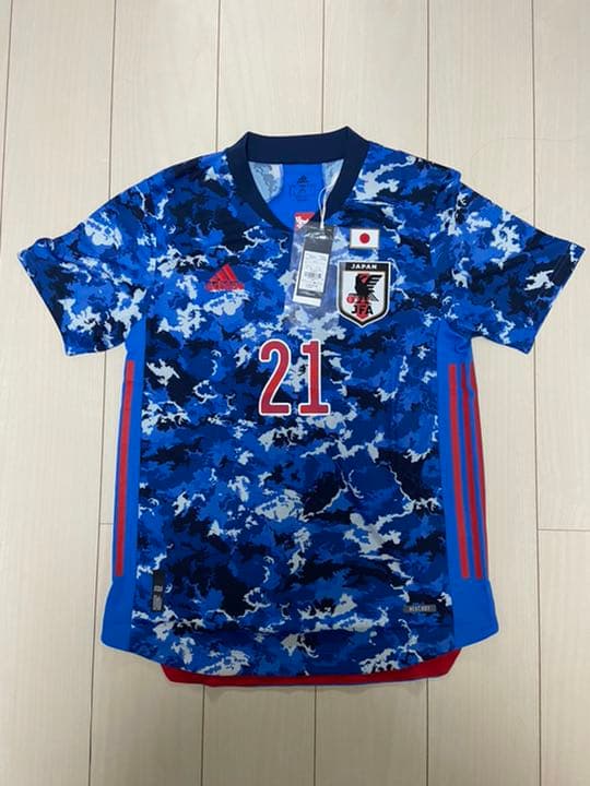 【新品未使用 再出品】日本代表 オーセンティックユニフォーム 三笘 薫（XL）