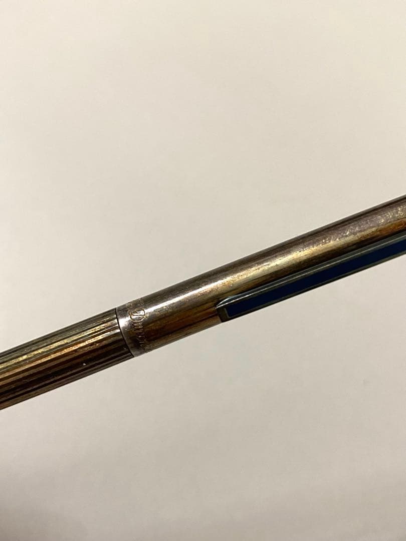 デュポンST. Dupont シルバー　ボールペン MECAN
