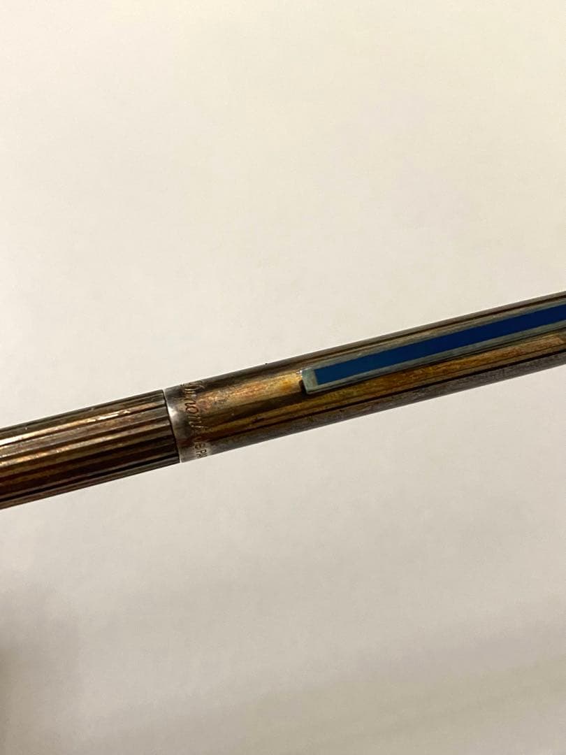 デュポンST. Dupont シルバー　ボールペン MECAN