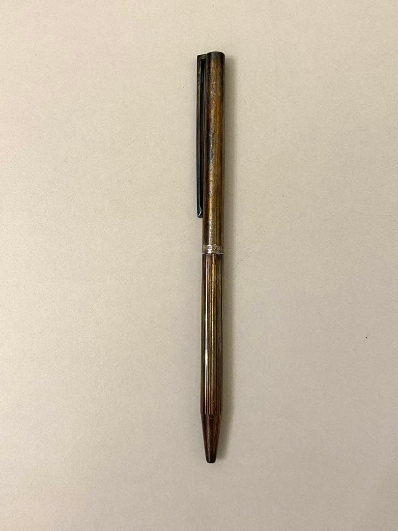 デュポンST. Dupont シルバー　ボールペン MECAN