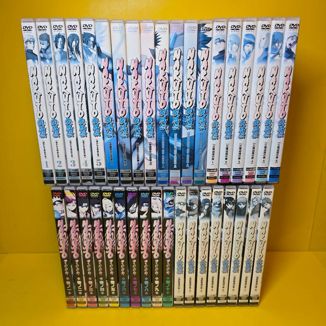新品トールケース交換済　NARUTO ナルト DVD181+劇場版8　189巻