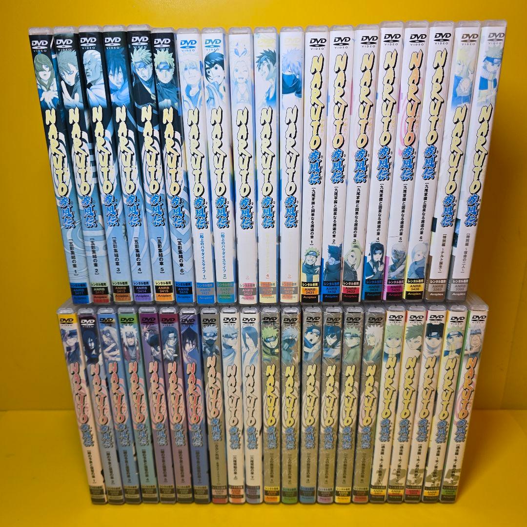 新品トールケース交換済　NARUTO ナルト DVD181+劇場版8　189巻