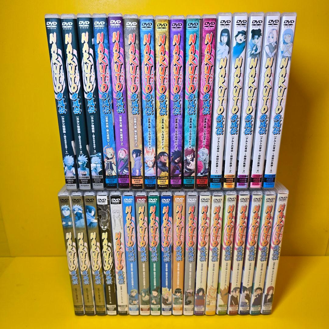 新品トールケース交換済　NARUTO ナルト DVD181+劇場版8　189巻