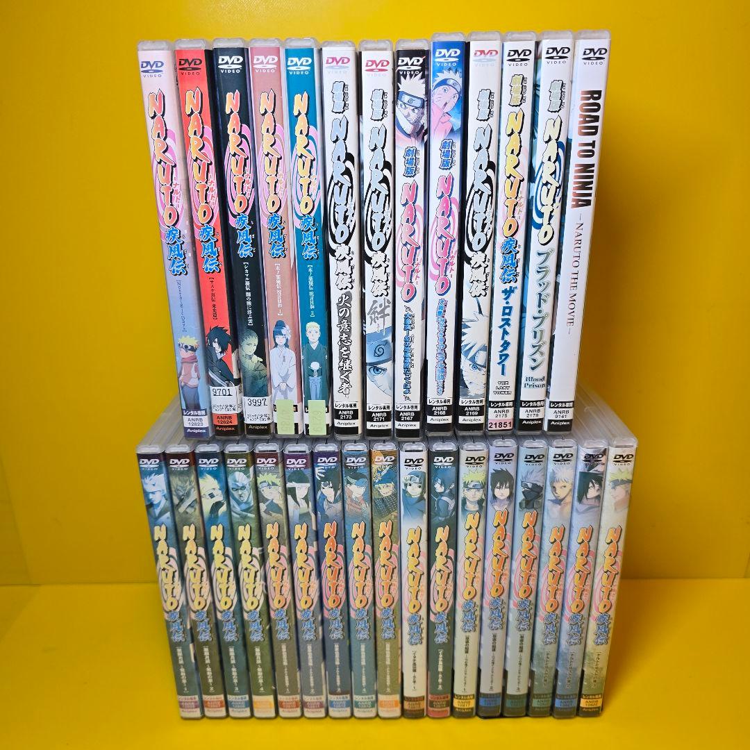 新品トールケース交換済　NARUTO ナルト DVD181+劇場版8　189巻