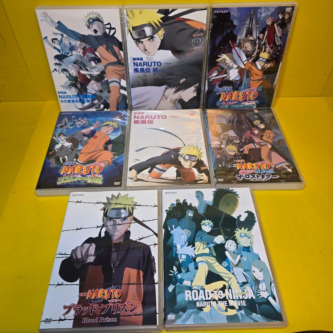 新品トールケース交換済　NARUTO ナルト DVD181+劇場版8　189巻