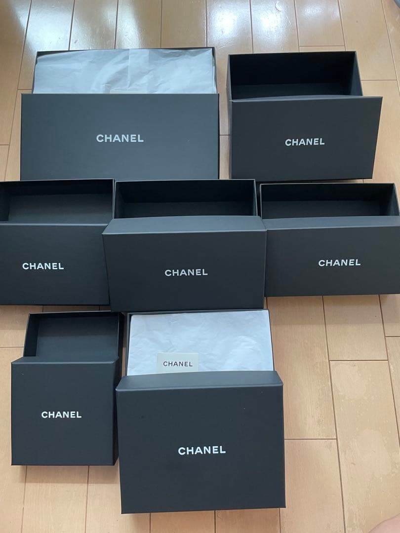 CHANEL シャネル　空箱　アクセサリーボックス7点　他リボンなど