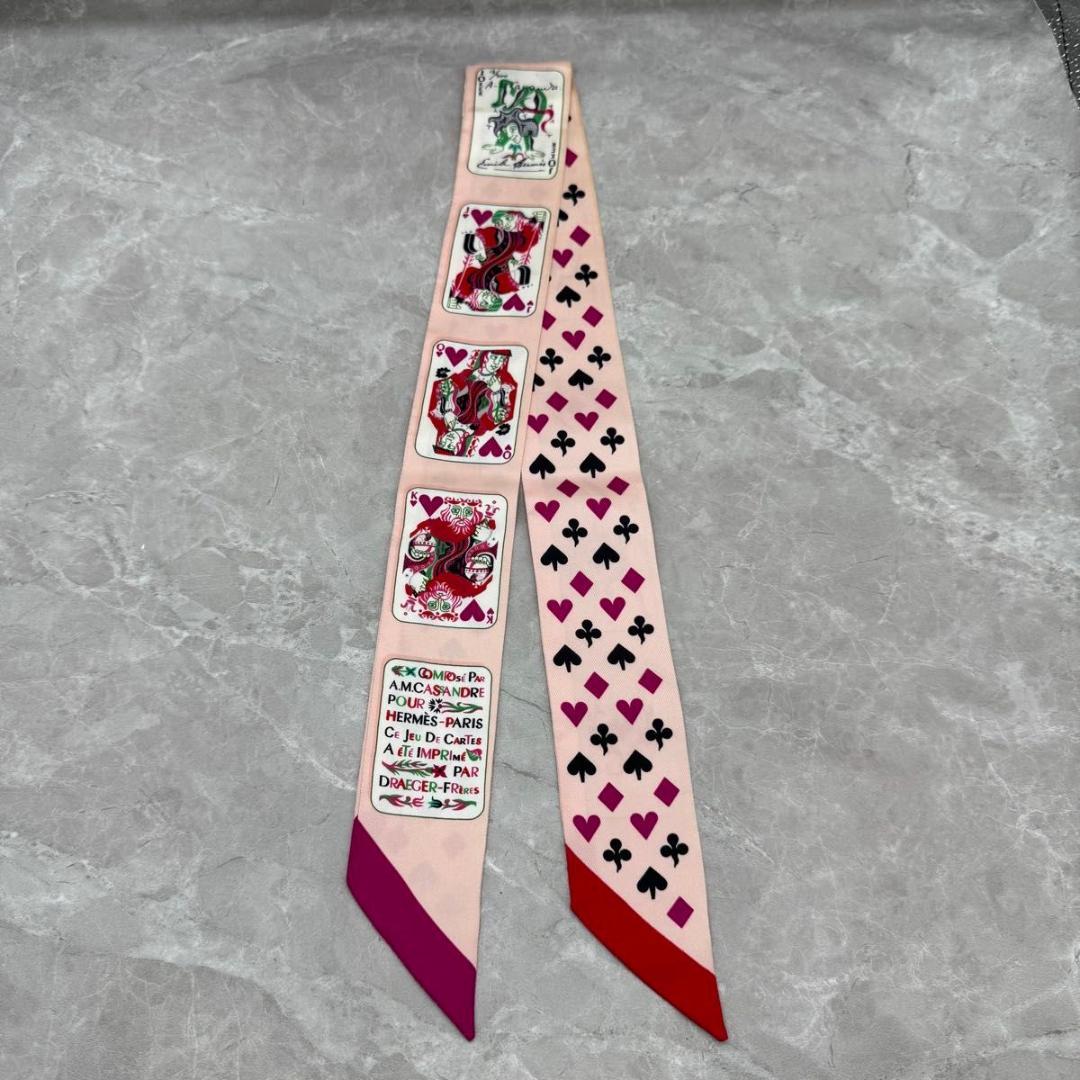 ツイリー HERMES エルメス　Jeu De Cartes・トランプ柄