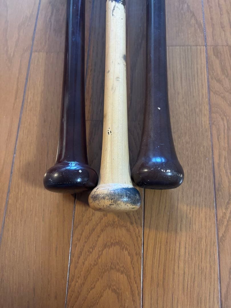 BFJ 硬式木製バット 3本セット