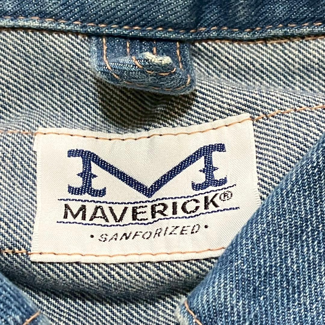 マーベリック MAVERICK ラングラー デニムジャケット Gジャン M