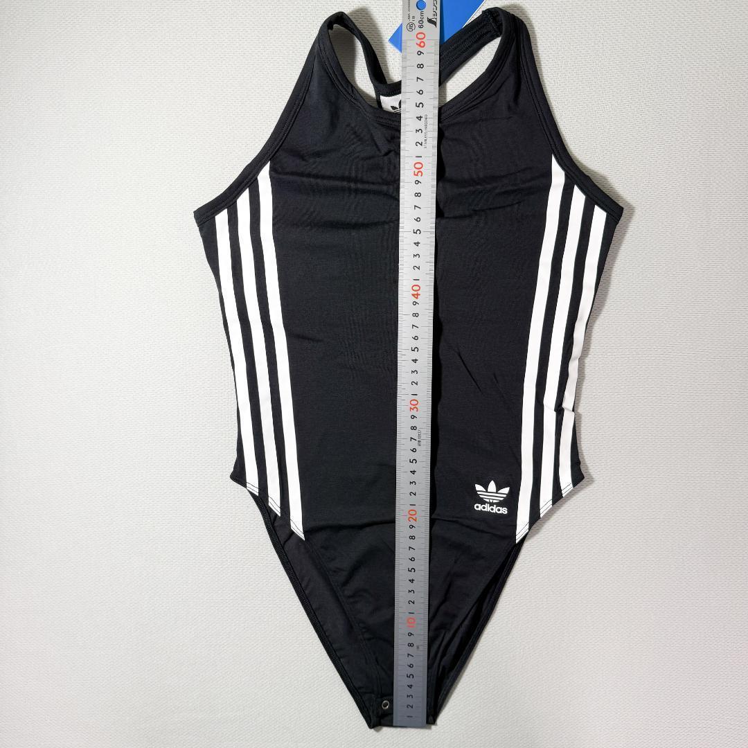 adidas ボディスーツ レオタード コットン Black 海外XS