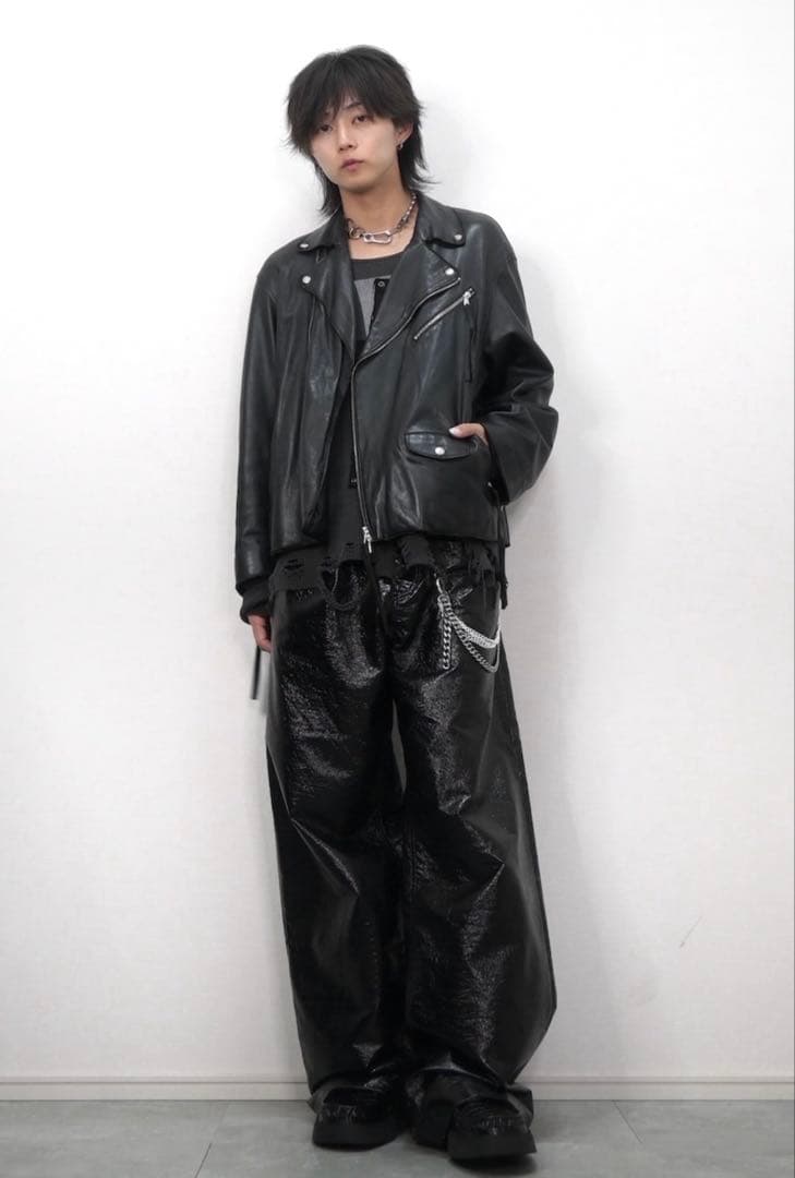 timoさん専用　ラムレザー ダブルライダースジャケット