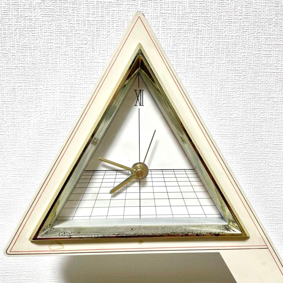 80's vintage clock ポストモダン 置き時計 レトロ モダン