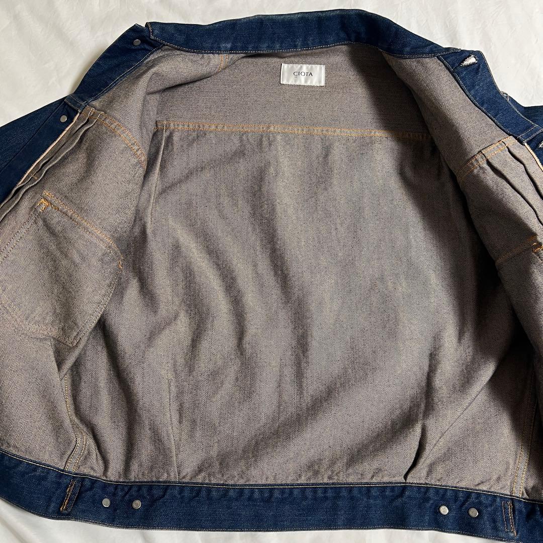 【美品】CIOTA Double Pocket Denim Jacket