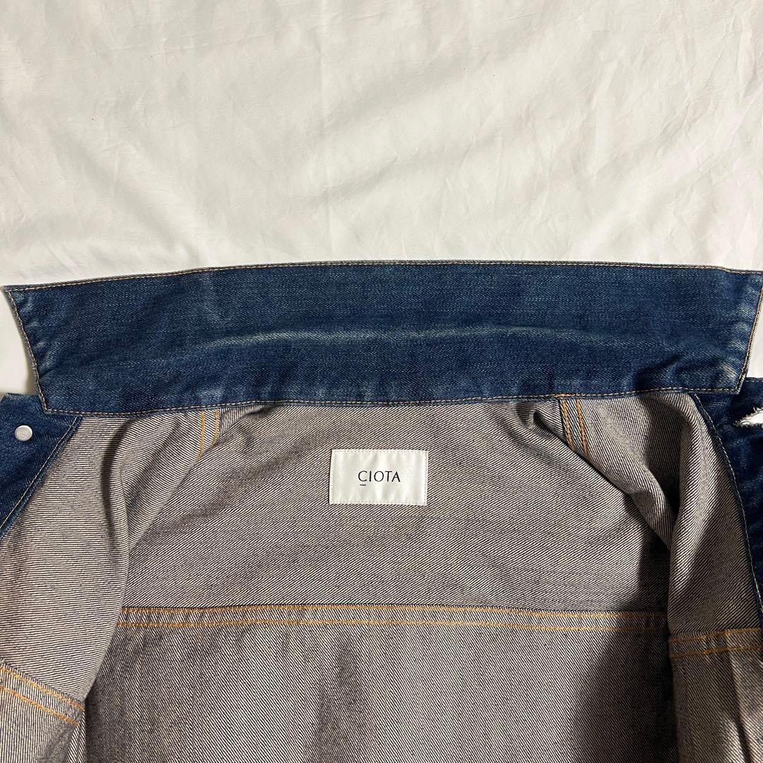 【美品】CIOTA Double Pocket Denim Jacket