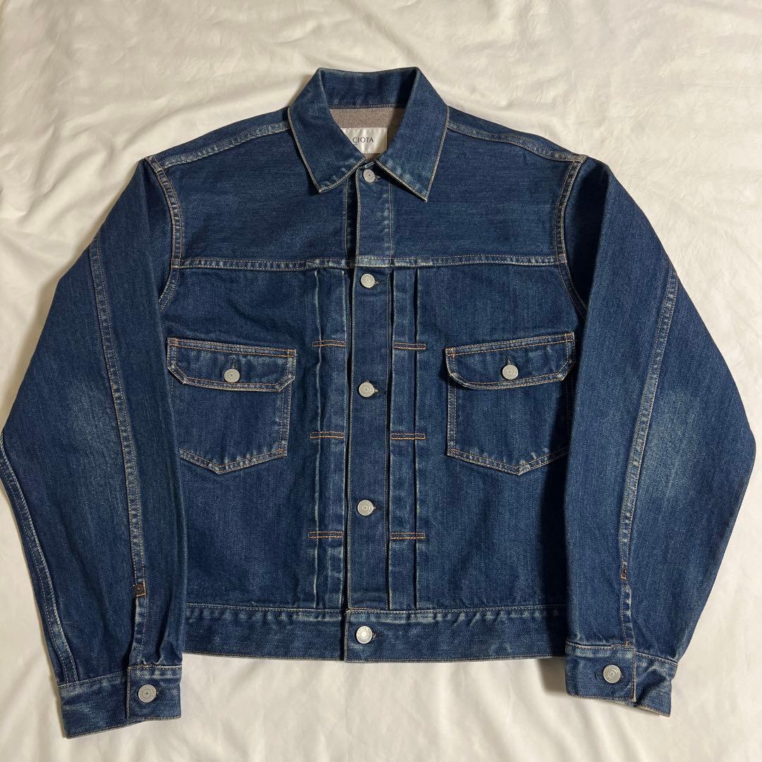 【美品】CIOTA Double Pocket Denim Jacket