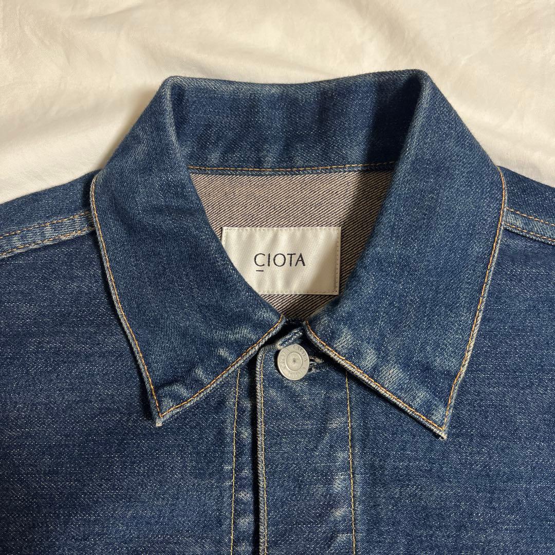 【美品】CIOTA Double Pocket Denim Jacket