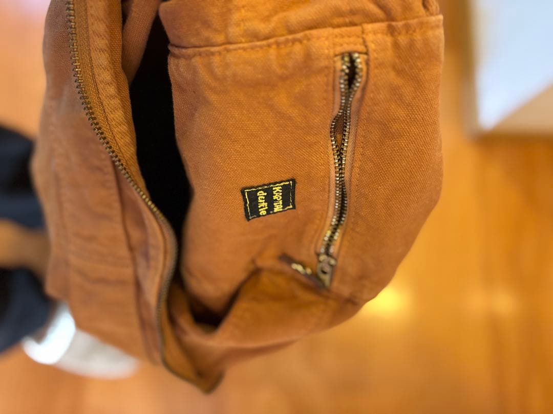 kapital 帆布ショルダーバッグ