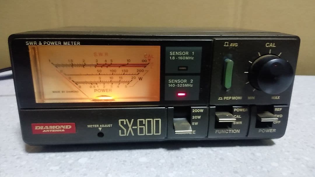 安定化電源GSS3000　&　SWR計