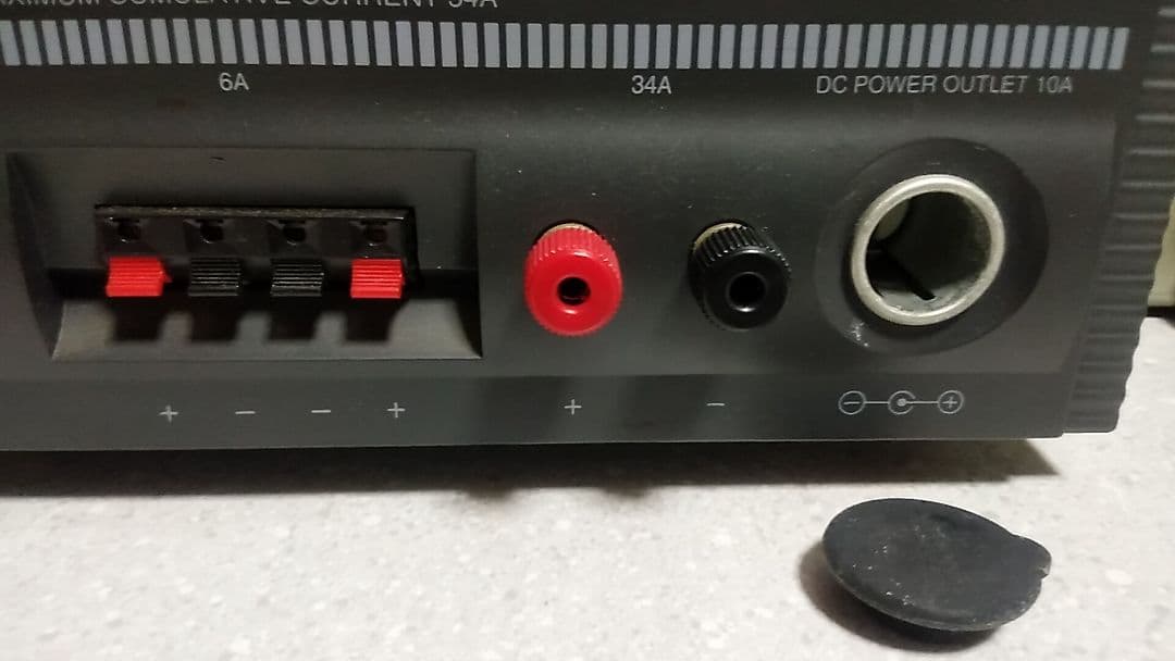 安定化電源GSS3000　&　SWR計