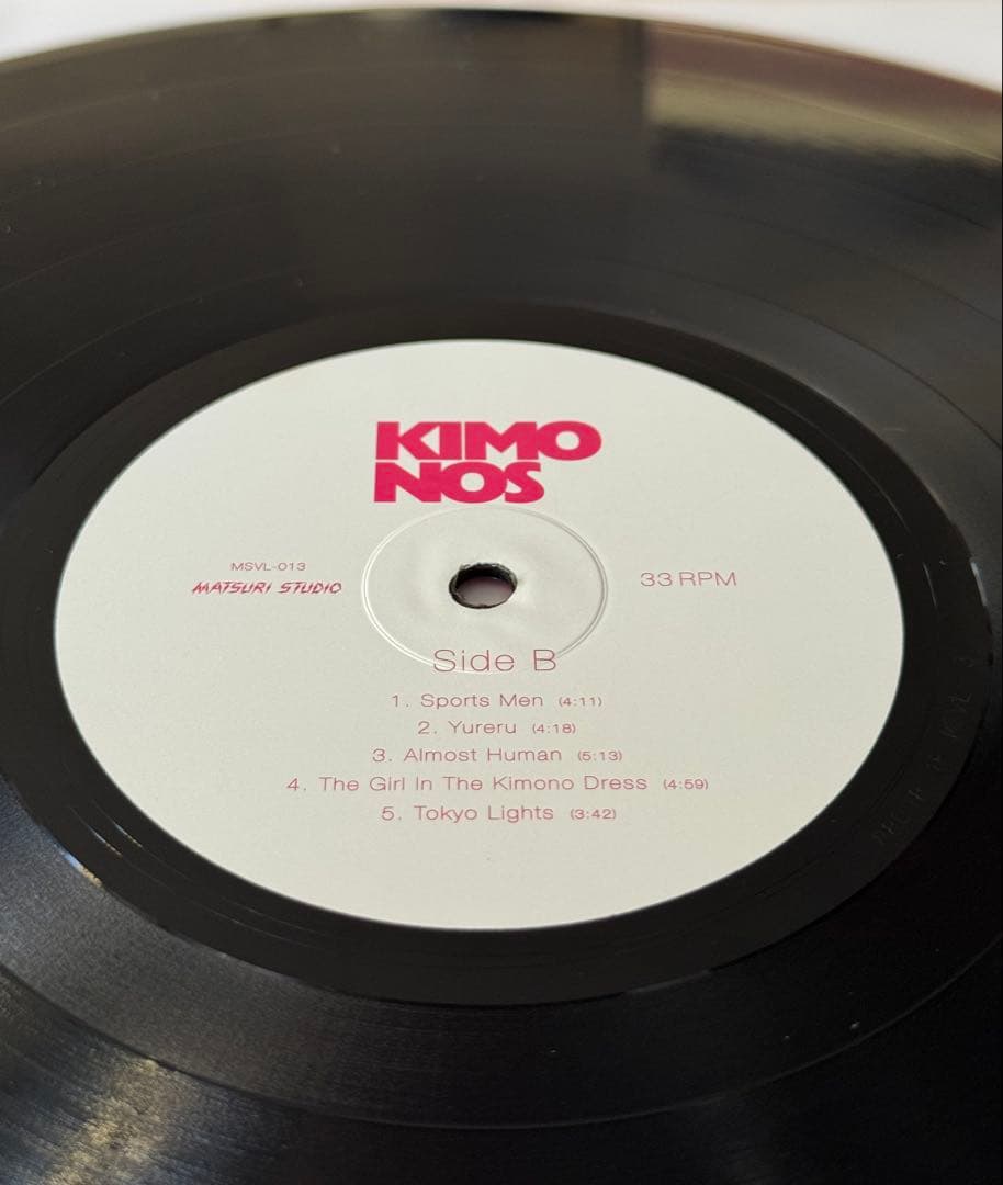 KIMONOS 向井秀徳 LEO今井 LP レコード number girl