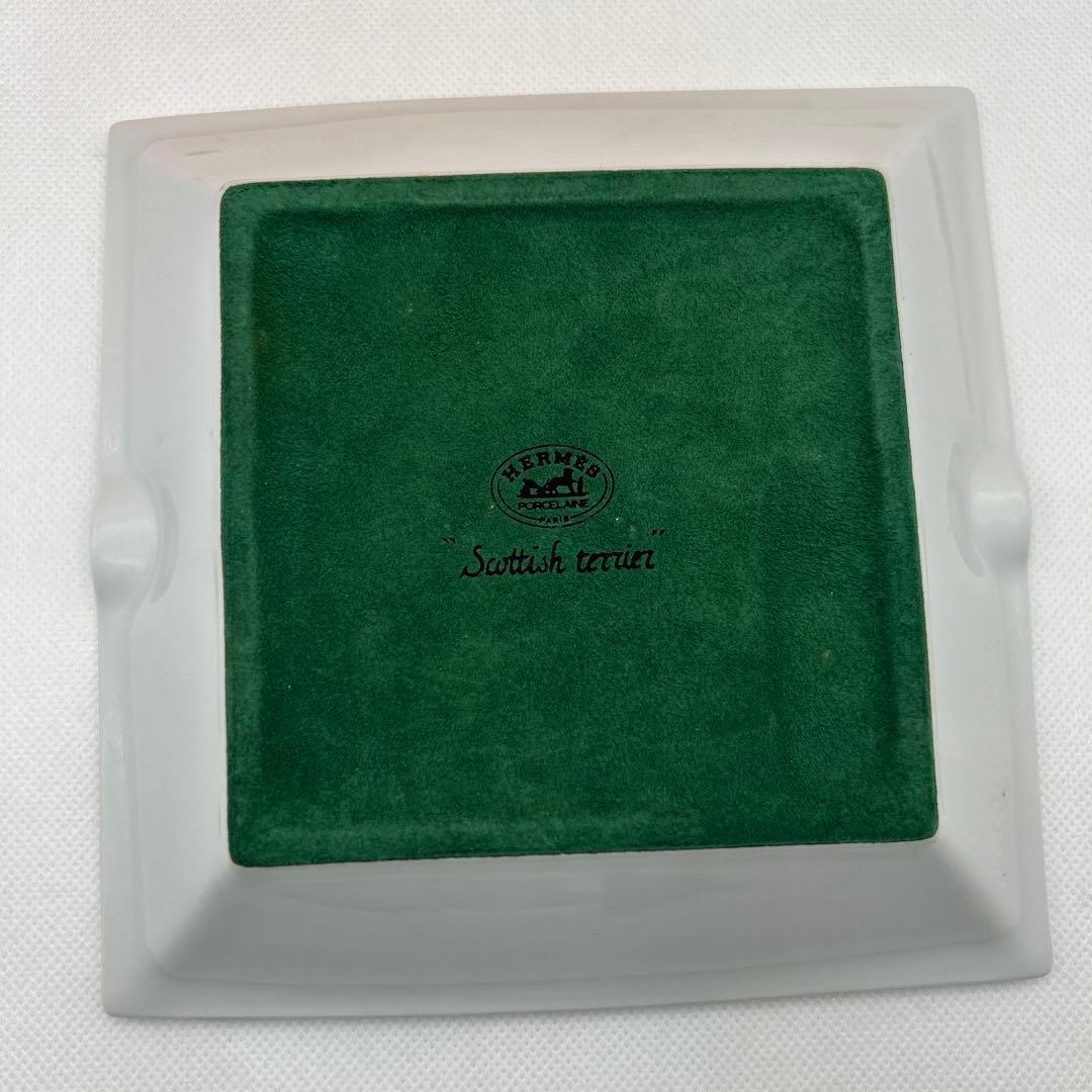 HERMES エルメスアッシュトレイ スコティッシュテリア　灰皿