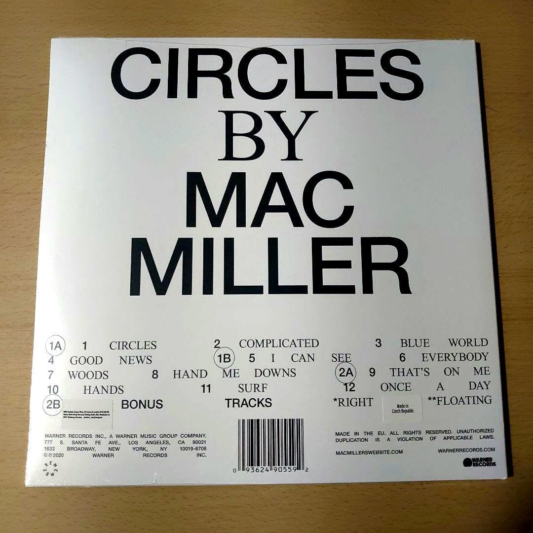 【新品2枚組限定カラーレコード盤】 Mac Miller / Circles